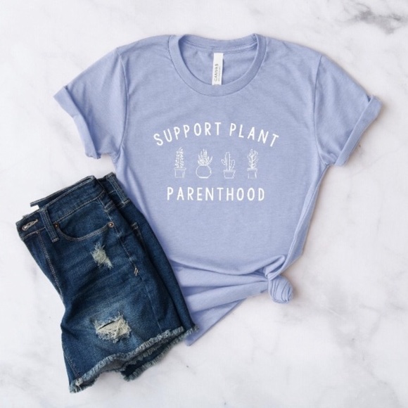 Support Plant Parenthood Shirt • Made to order 🧵 - Picture 3 of 8